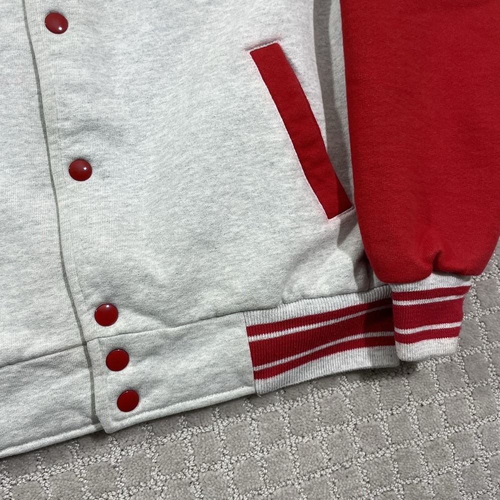 VTG 90s Mickey Mouse Florida Size Large Walt Disney Sweatshirt Varsity Jacket - Picture 4 of 8